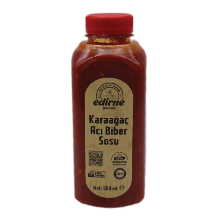 Karaağaç Acı Biber Sosu 500 ml 2