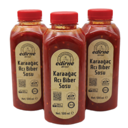 Karaağaç Acı Biber Sosu 500 ml 4